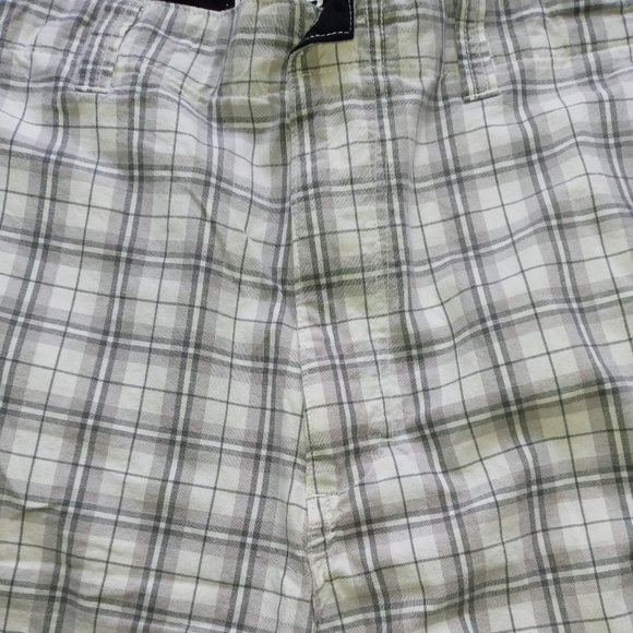 BLUE SOL MENS  PLAID CASUAL SHORTS SZ 38 - Picture 3 of 7